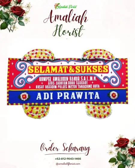 Papan Bunga Ucapan Selamat Suko Sari